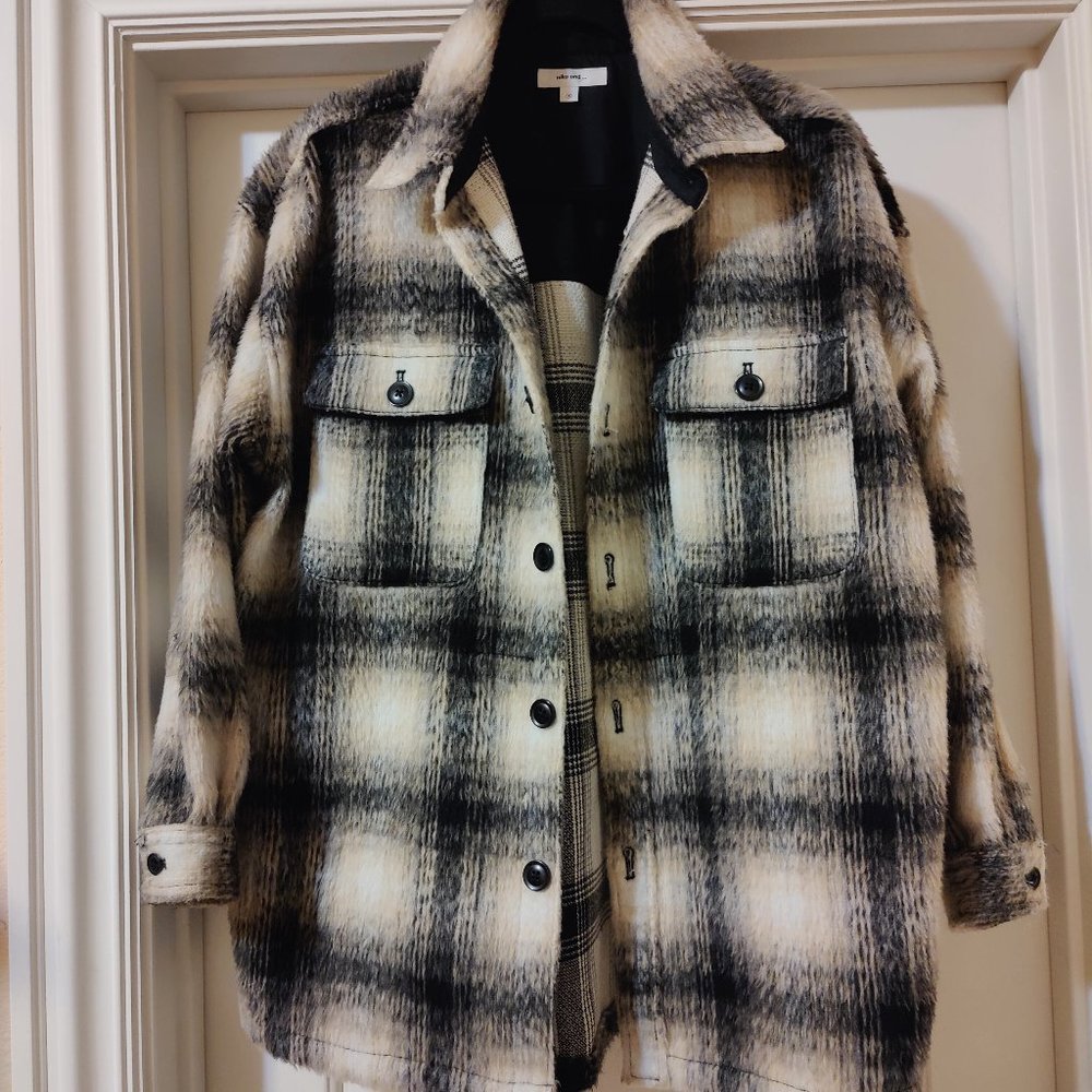 Niko and... Oversized Plaid Overcoat